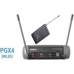 Радіомікрофон SHURE PGX 4- (WL-93) with 1 white head mic, image 